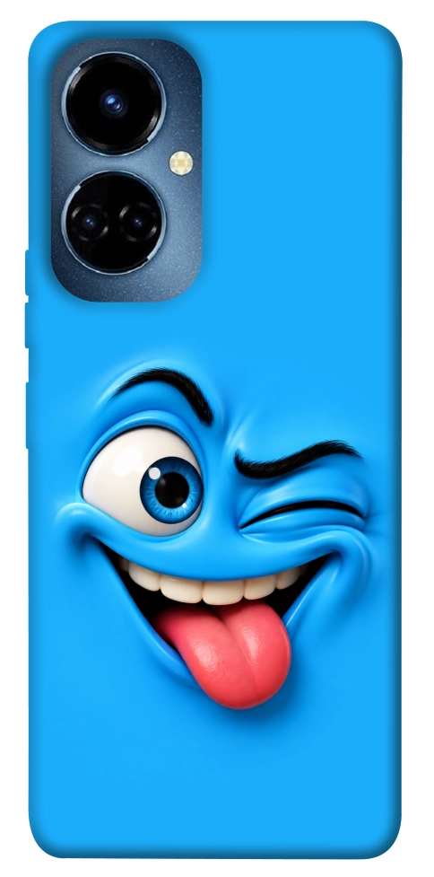Чохол Блакитний-бешкетник для TECNO Camon 19 Pro (CI8n)
