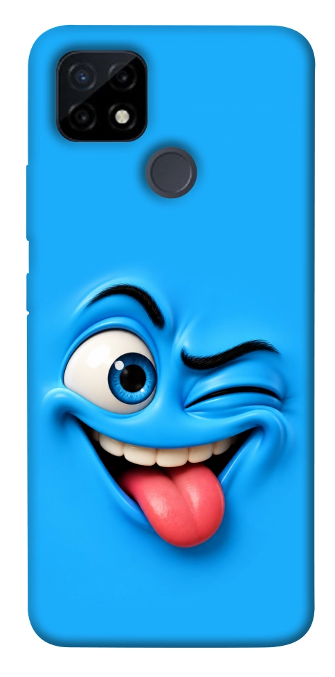 Чохол Блакитний-бешкетник для Realme C21Y
