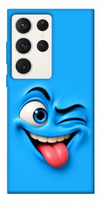 Чохол Блакитний-бешкетник для Galaxy S23 Ultra