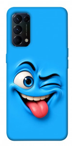 Чохол Блакитний-бешкетник для Oppo Reno 5 4G