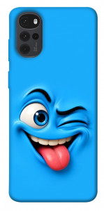 Чохол Блакитний-бешкетник для Motorola Moto G22