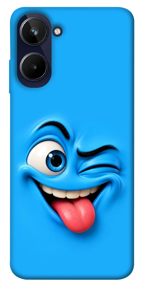 Чохол Блакитний-бешкетник для Realme 10 4G