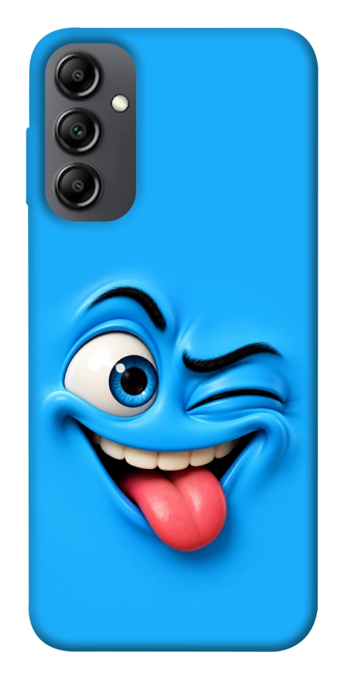 Чохол Блакитний-бешкетник для Galaxy A14