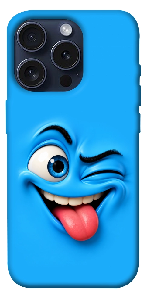 Чехол Блакитний-бешкетник для iPhone 15 Pro