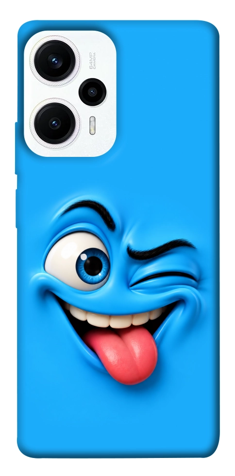 Чохол Блакитний-бешкетник для Xiaomi Poco F5