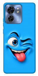 Чохол Блакитний-бешкетник для Motorola Edge 40