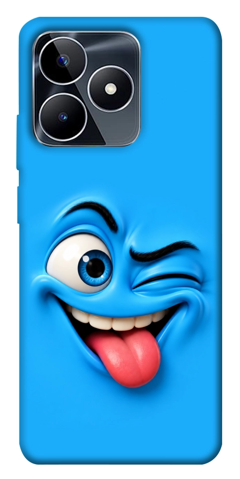 Чехол Блакитний-бешкетник для Realme C53
