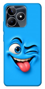 Чехол Блакитний-бешкетник для Realme C53