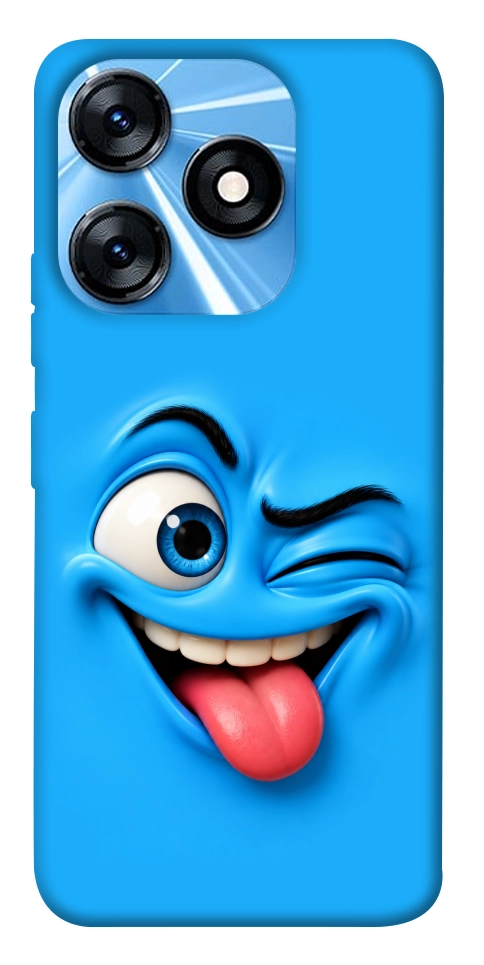Чехол Блакитний-бешкетник для TECNO Spark 10