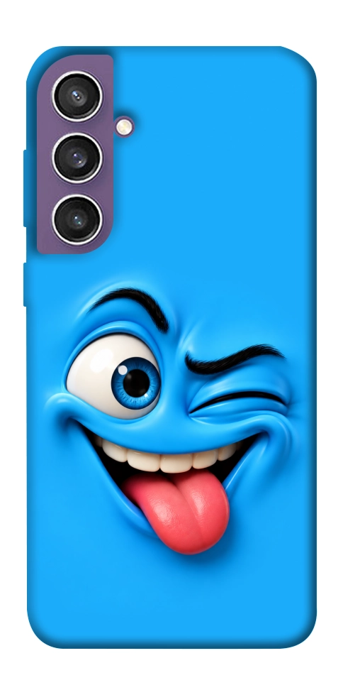Чохол Блакитний-бешкетник для Galaxy S23 FE