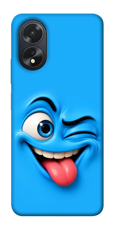 Чехол Блакитний-бешкетник для Oppo A38