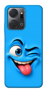 Чохол Блакитний-бешкетник для Huawei Honor X7a