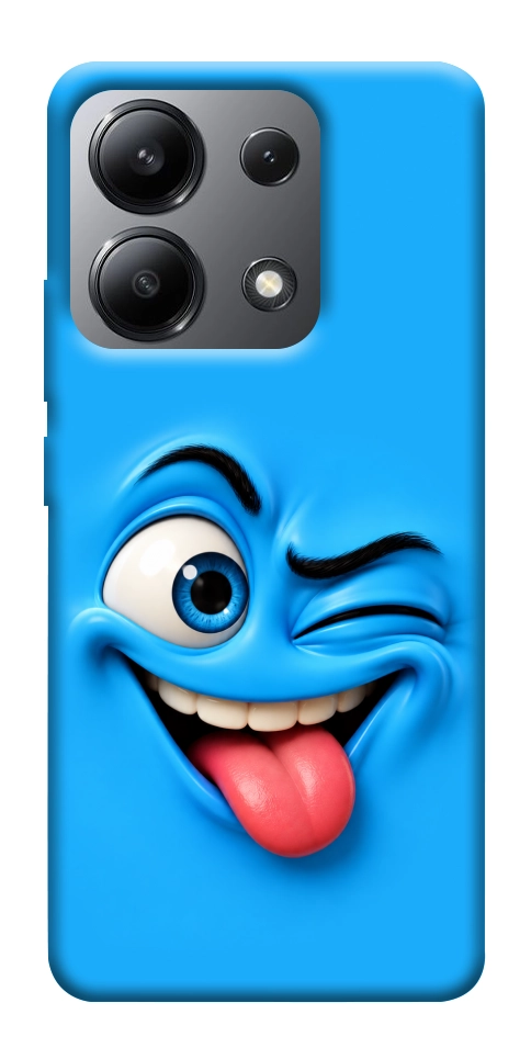 Чехол Блакитний-бешкетник для Xiaomi Redmi Note 13 4G