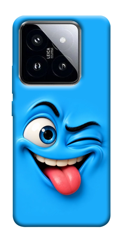 Чохол Блакитний-бешкетник для Xiaomi 14 Pro