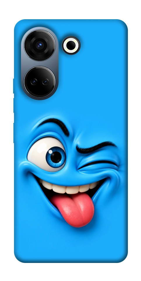Чохол Блакитний-бешкетник для TECNO Camon 20 Pro (CK7n)