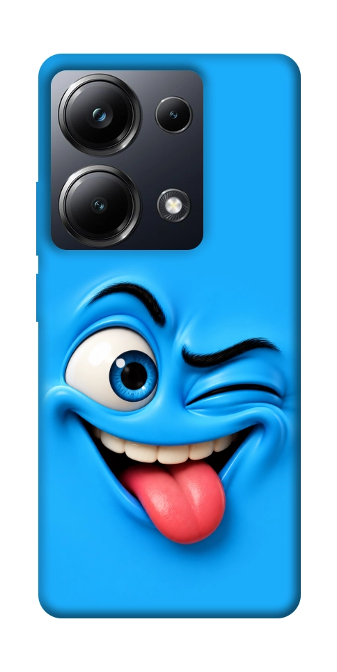Чохол Блакитний-бешкетник для Xiaomi Poco M6 Pro 4G