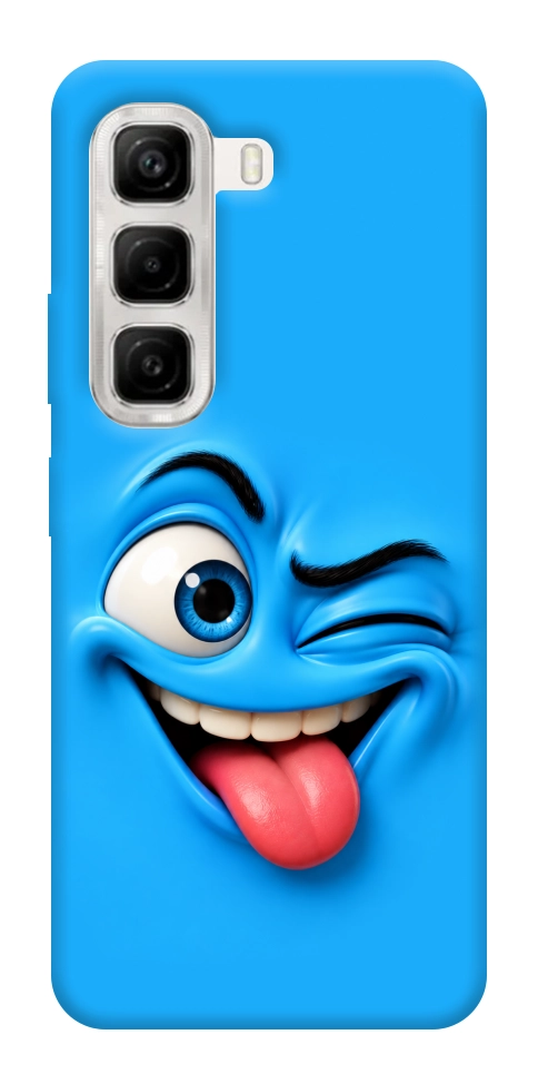 Чохол Блакитний-бешкетник для Infinix Hot 50 4G