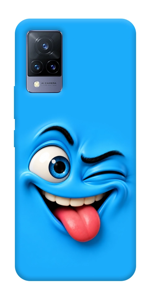 Чохол Блакитний-бешкетник для Vivo V21