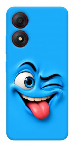 Чохол Блакитний-бешкетник для ZTE Blade A34 4G