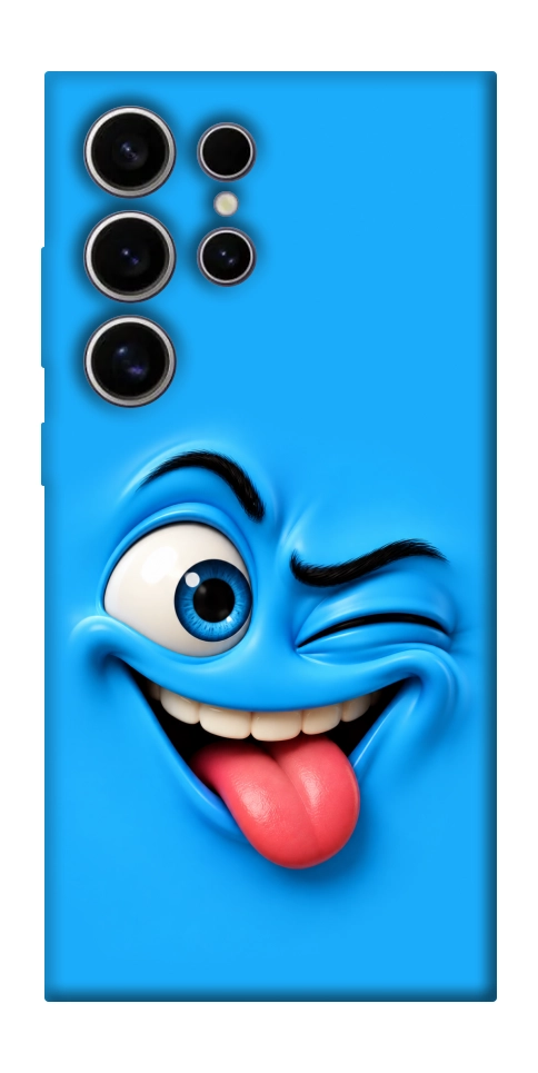 Чохол Блакитний-бешкетник для Galaxy S25 Ultra