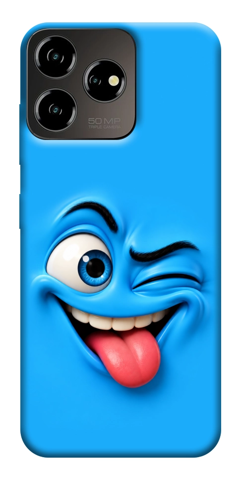 Чехол Блакитний-бешкетник для ZTE Blade V50 Design 4G