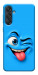Чохол Блакитний-бешкетник для Galaxy M55