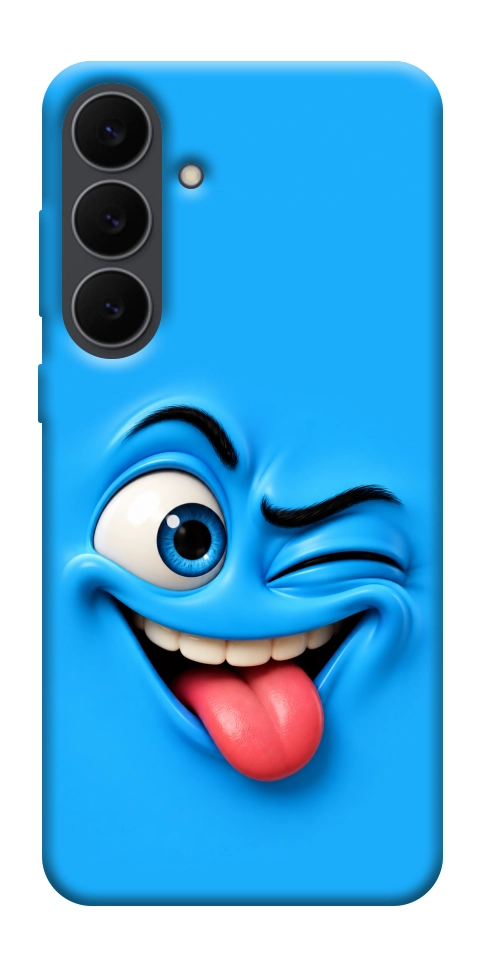 Чохол Блакитний-бешкетник для Galaxy S25 FE