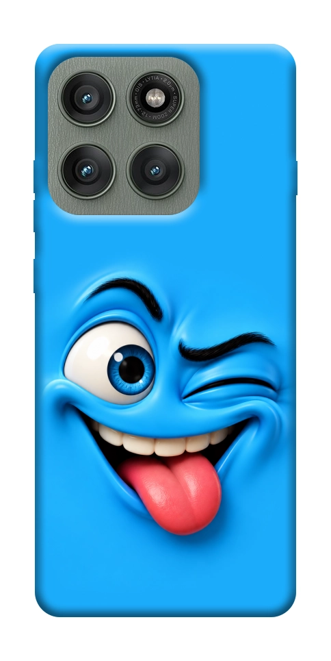 Чохол Блакитний-бешкетник для Motorola Edge 60 Pro