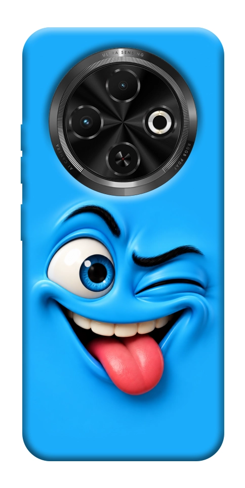 Чехол Блакитний-бешкетник для TECNO Spark 30C (KL5n)