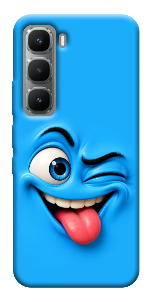 Чохол Блакитний-бешкетник для Infinix Hot 60