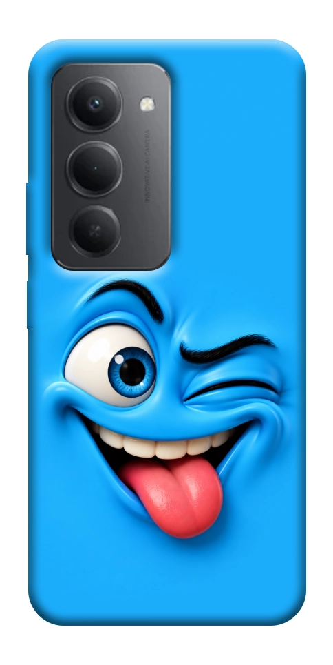 Чохол Блакитний-бешкетник для Xiaomi Redmi 15 (Global)