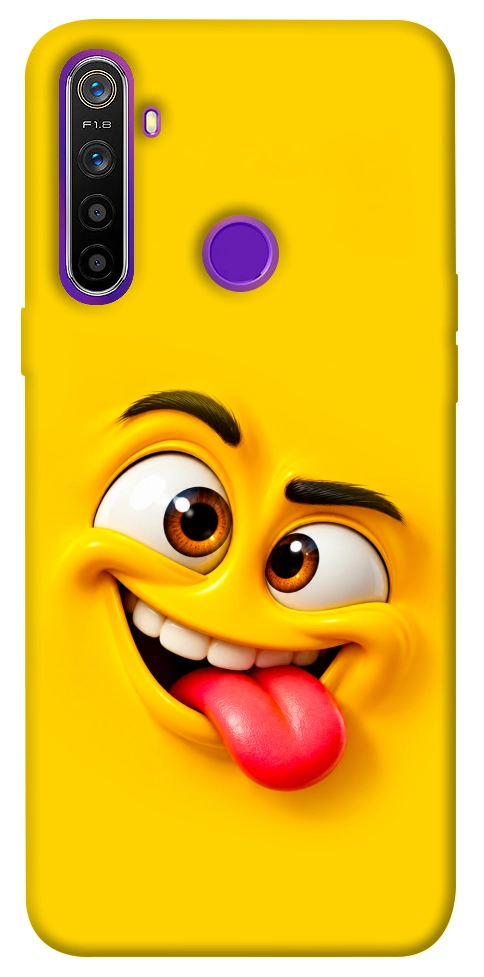 Чохол Жовтий-хитрун для Realme 5