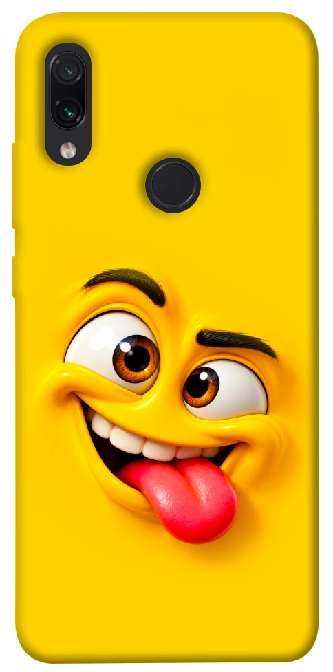 Чохол Жовтий-хитрун для Xiaomi Redmi Note 7