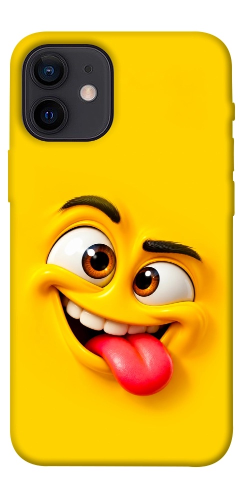 Чохол Жовтий-хитрун для iPhone 12 mini