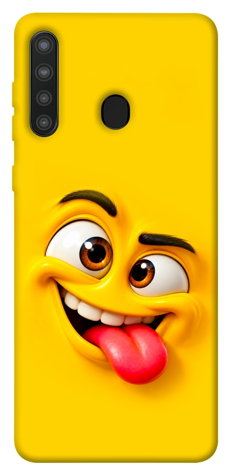Чехол Жовтий-хитрун для Galaxy A21