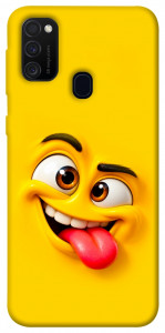 Чохол Жовтий-хитрун для Samsung Galaxy M30s﻿