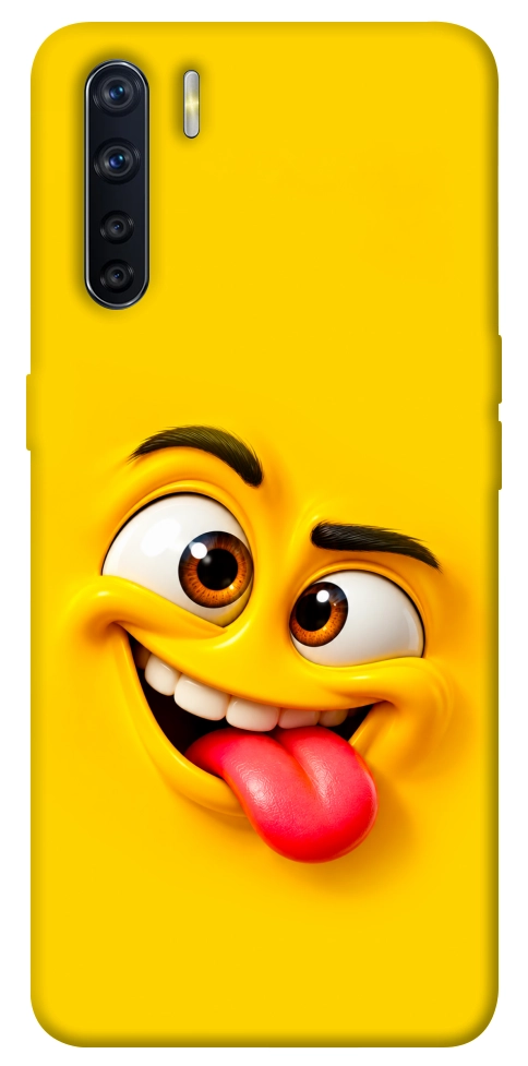 Чохол Жовтий-хитрун для Oppo A91