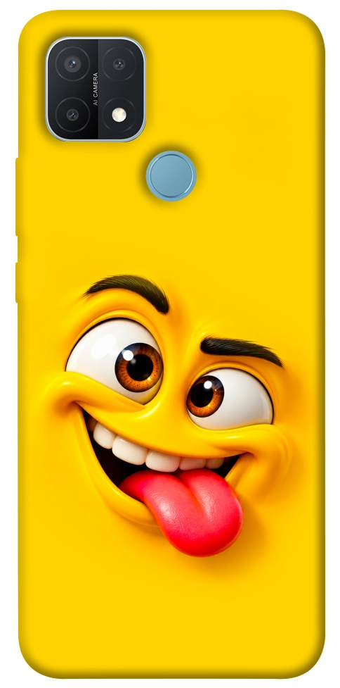 Чохол Жовтий-хитрун для Oppo A15