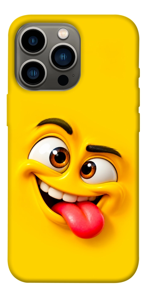 Чохол Жовтий-хитрун для iPhone 13 Pro