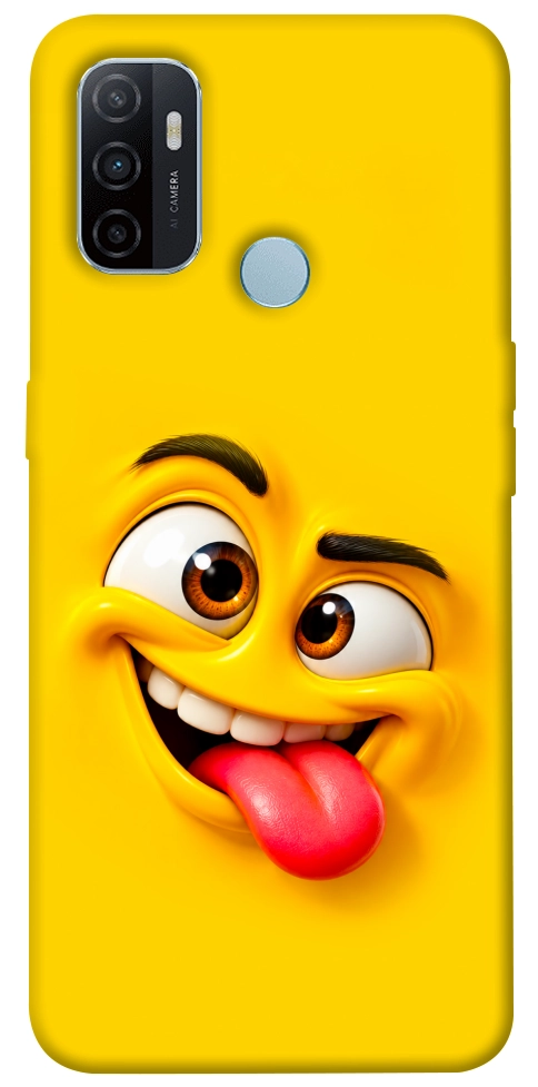Чохол Жовтий-хитрун для Oppo A32
