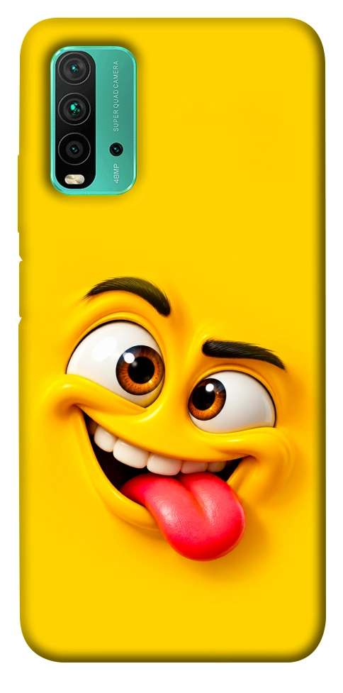 Чохол Жовтий-хитрун для Xiaomi Redmi Note 9 4G