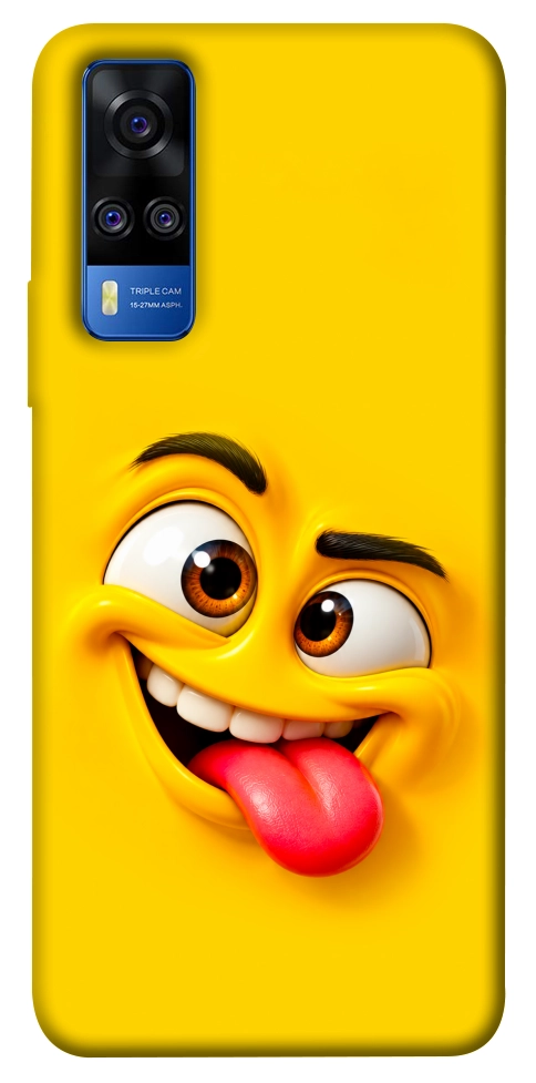 Чохол Жовтий-хитрун для Vivo Y51a