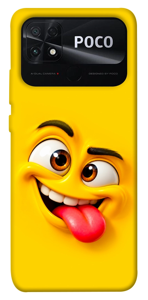 Чохол Жовтий-хитрун для Xiaomi Poco C40