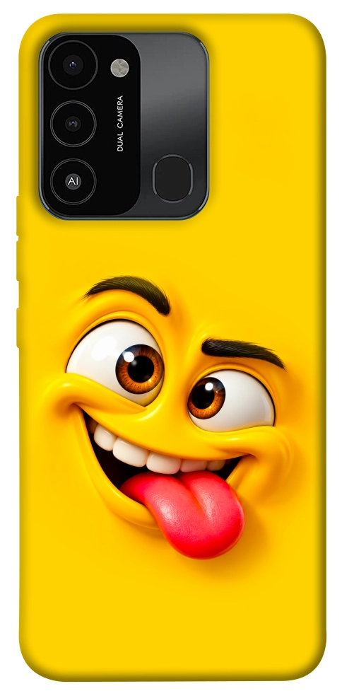Чохол Жовтий-хитрун для TECNO Spark 8C