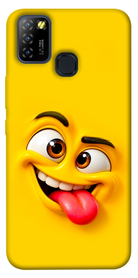 Чохол Жовтий-хитрун для Infinix Hot 10 Lite