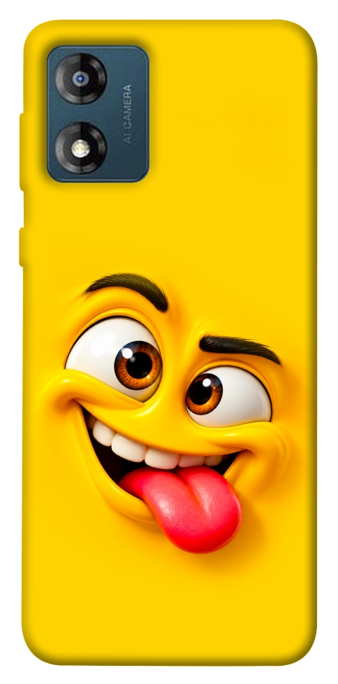 Чохол Жовтий-хитрун для Motorola Moto E13
