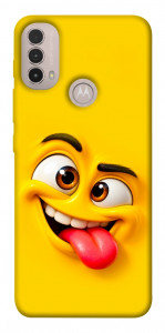 Чохол Жовтий-хитрун для Motorola Moto E40