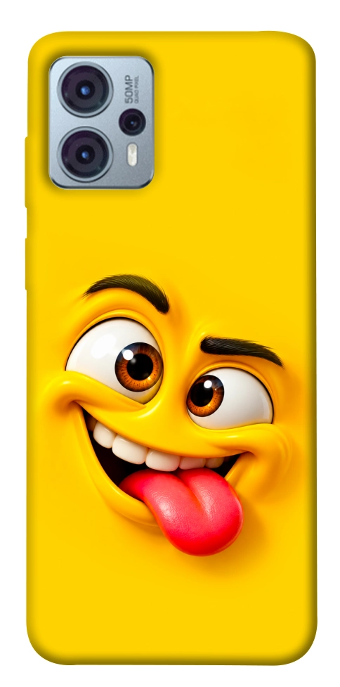 Чохол Жовтий-хитрун для Motorola Moto G23