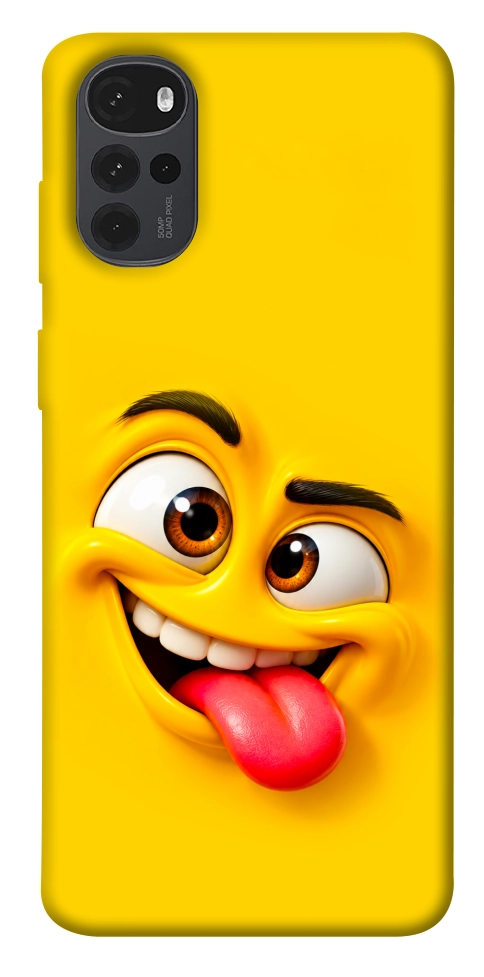 Чохол Жовтий-хитрун для Motorola Moto G22