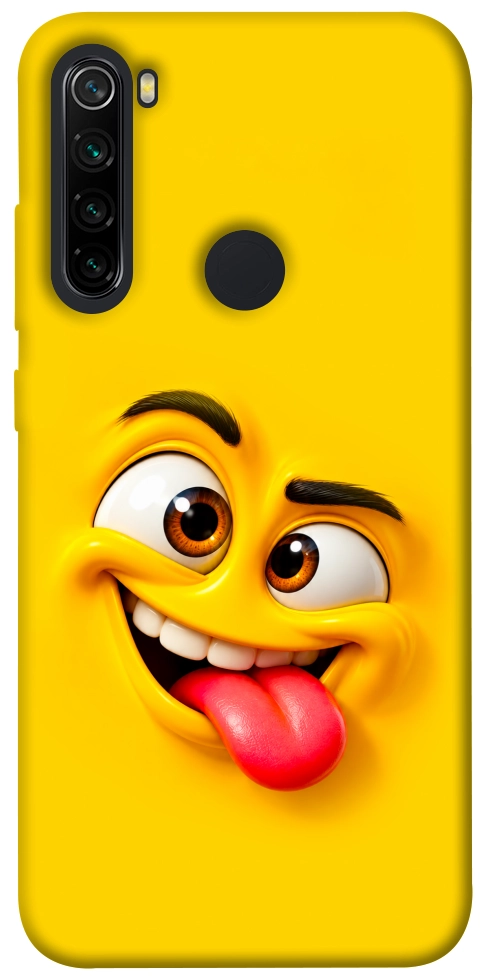 Чохол Жовтий-хитрун для Xiaomi Redmi Note 8 2021